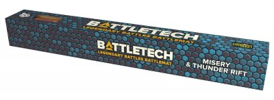 Battletech Battlemat Legendary Battles Thunder Rift & Misery - A Muse N Games